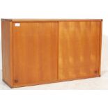 MID CENTURY WALL MOUNTED PS SYSTEM TYPE TEAK CABINET
