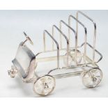 VAN BERGH SILVER PLATED TOAST RACK