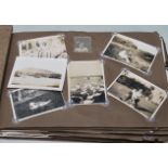 EARLY 20TH CENTURY BLACK AND WHITE PHOTO ALBUM