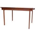 1960’S TEAK WOOD RECTANGULAR EXTENDING TABLE BY WHITE AND NEWTON LTD