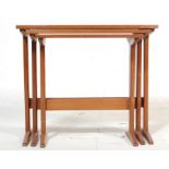 G-PLAN - RETRO 1970’S TEAK WOOD NEST OF TABLES