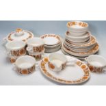 RETRO VINTAGE MIDWINTER WOODLAND DINNER SERVICE