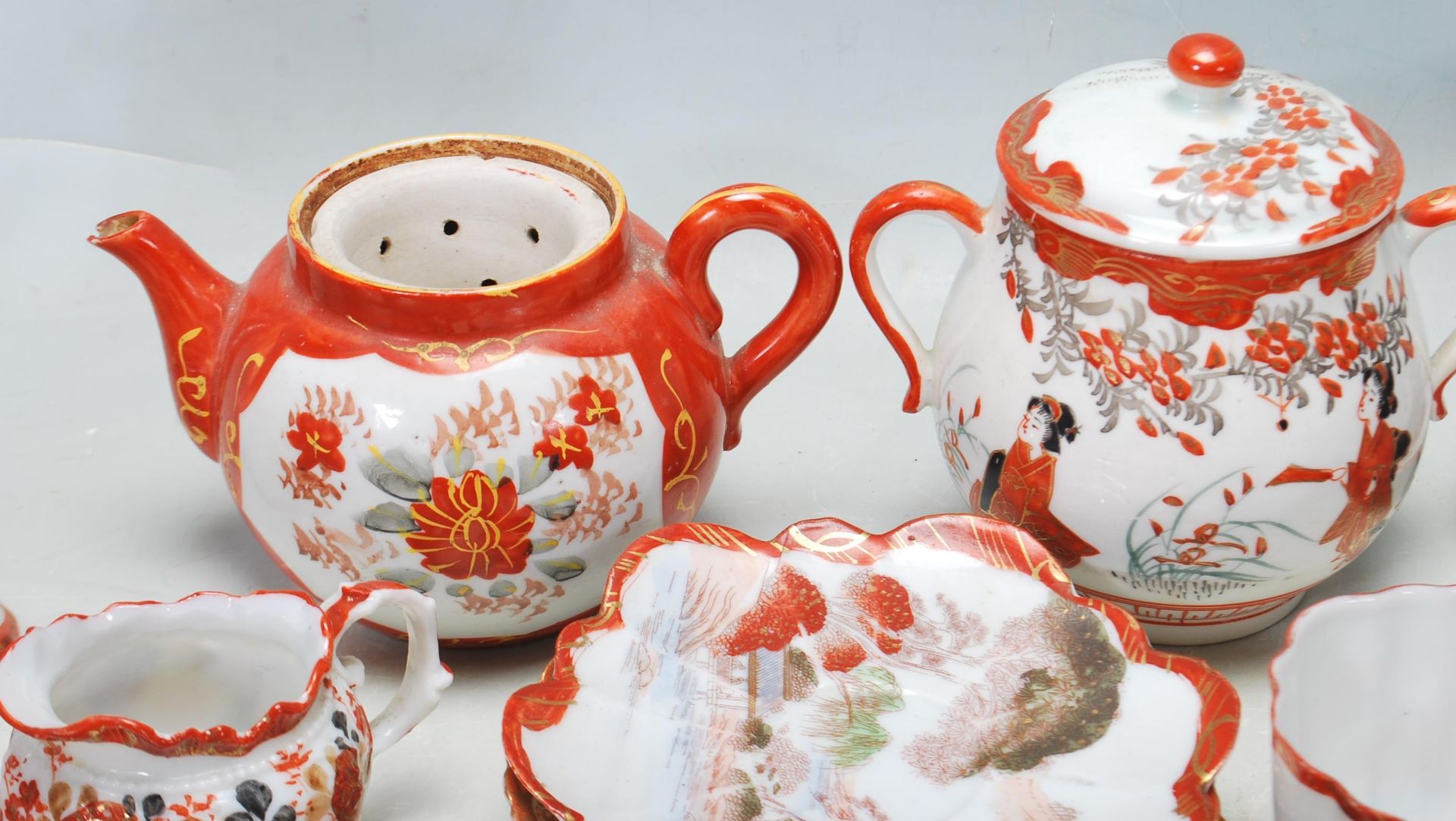 1950'S JAPANESE KUTANI TEA SETS - Image 7 of 12