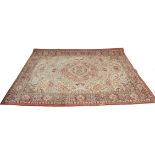 LARGE RED PERSIAN ISLAMIC RUG