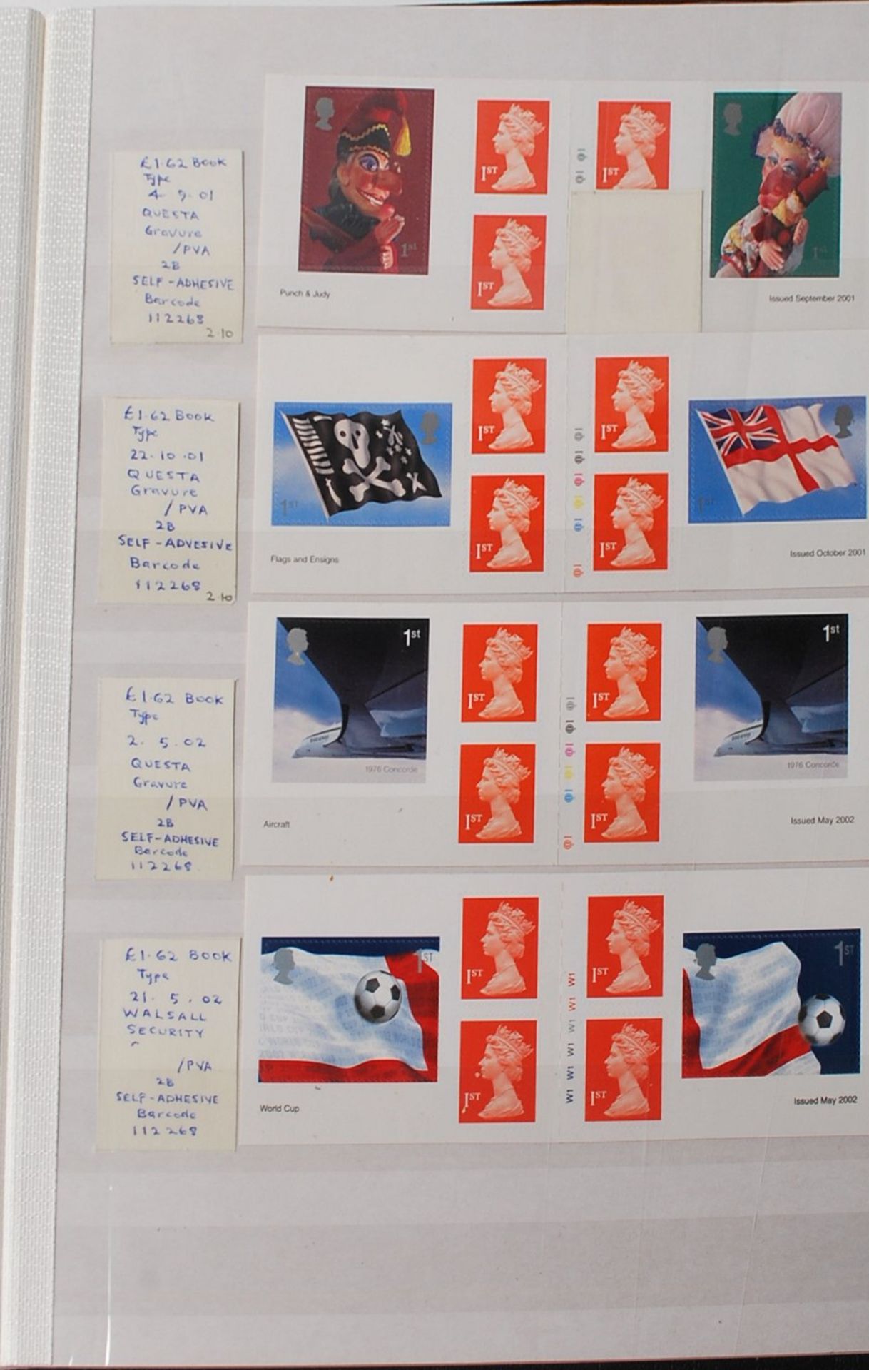 QUANTITY OF 1ST AND 2ND CLASS STAMPS BOOKLETS - £800+ - Bild 8 aus 16