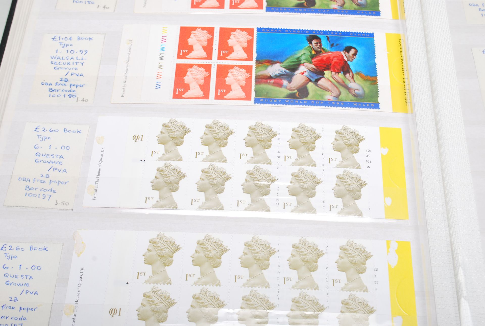 QUANTITY OF 1ST AND 2ND CLASS STAMPS BOOKLETS - £800+ - Bild 13 aus 16