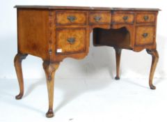 QUEEN ANNE WALNUT DRESSING TABLE - CHEST DESK