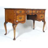 QUEEN ANNE WALNUT DRESSING TABLE - CHEST DESK