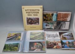 COLLECTION OF CANAL / BOATING RELATED POSTCARDS