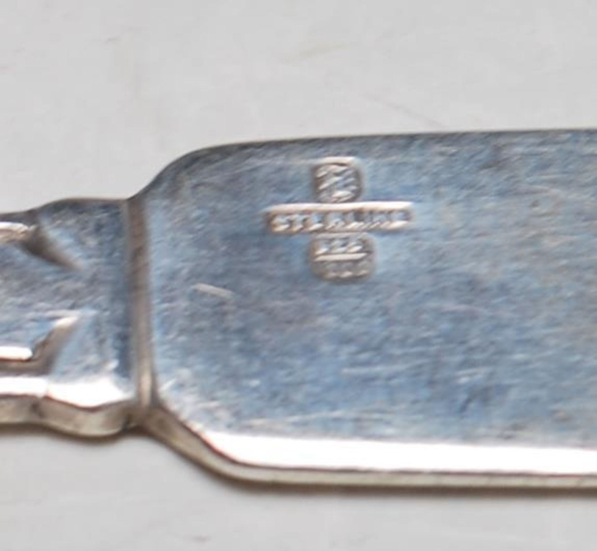 SET OF NINE AMERICAN SILVER BUTTER KNIVES - Image 5 of 6