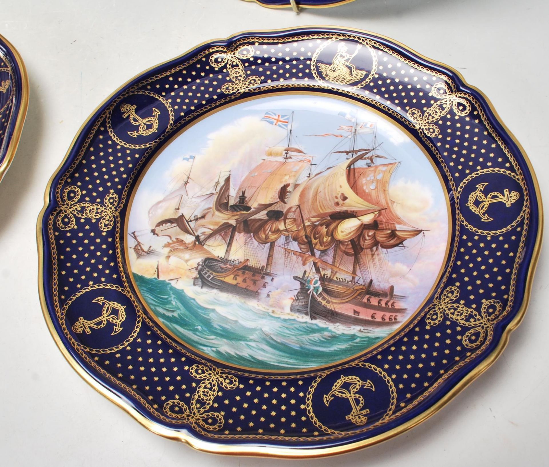 SPODE LIMITED EDITION COLLECTORS PLATES BRITISH MARITIME - Image 4 of 12
