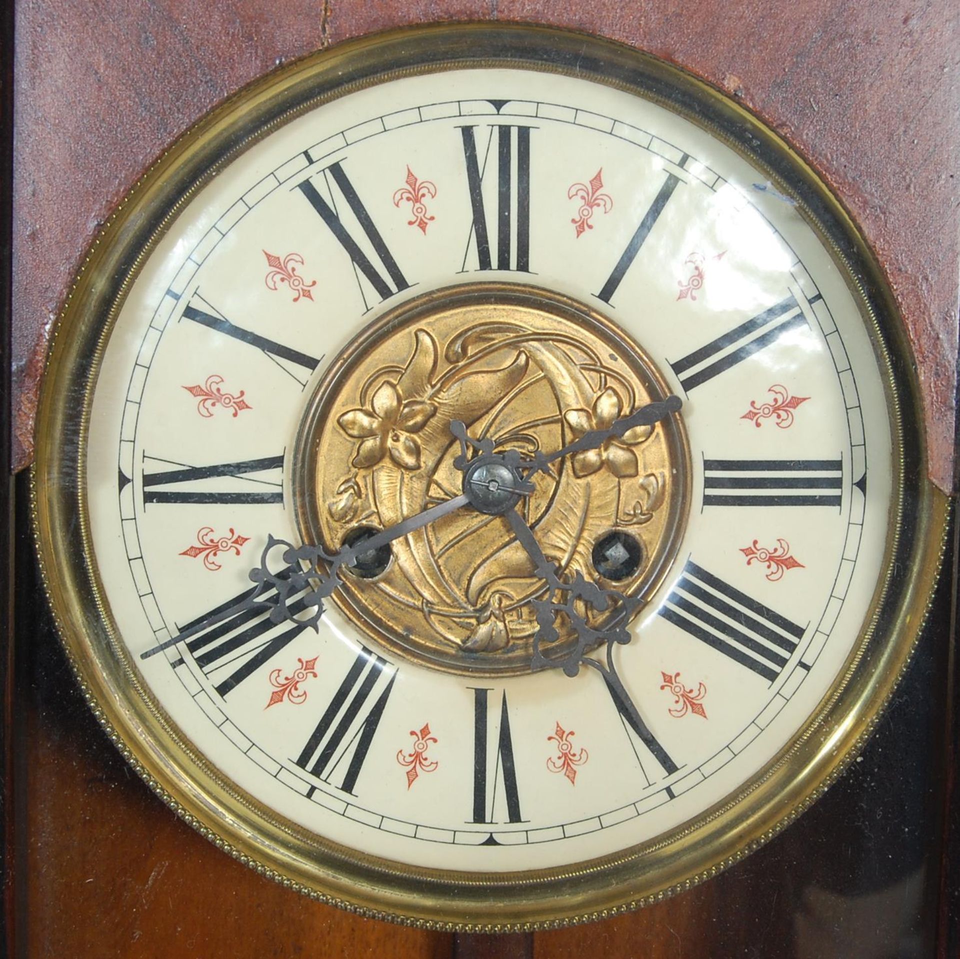 19TH CENTURY MAHOGANY CASED 8 DAY REGULATOR CLOCK - Bild 3 aus 7