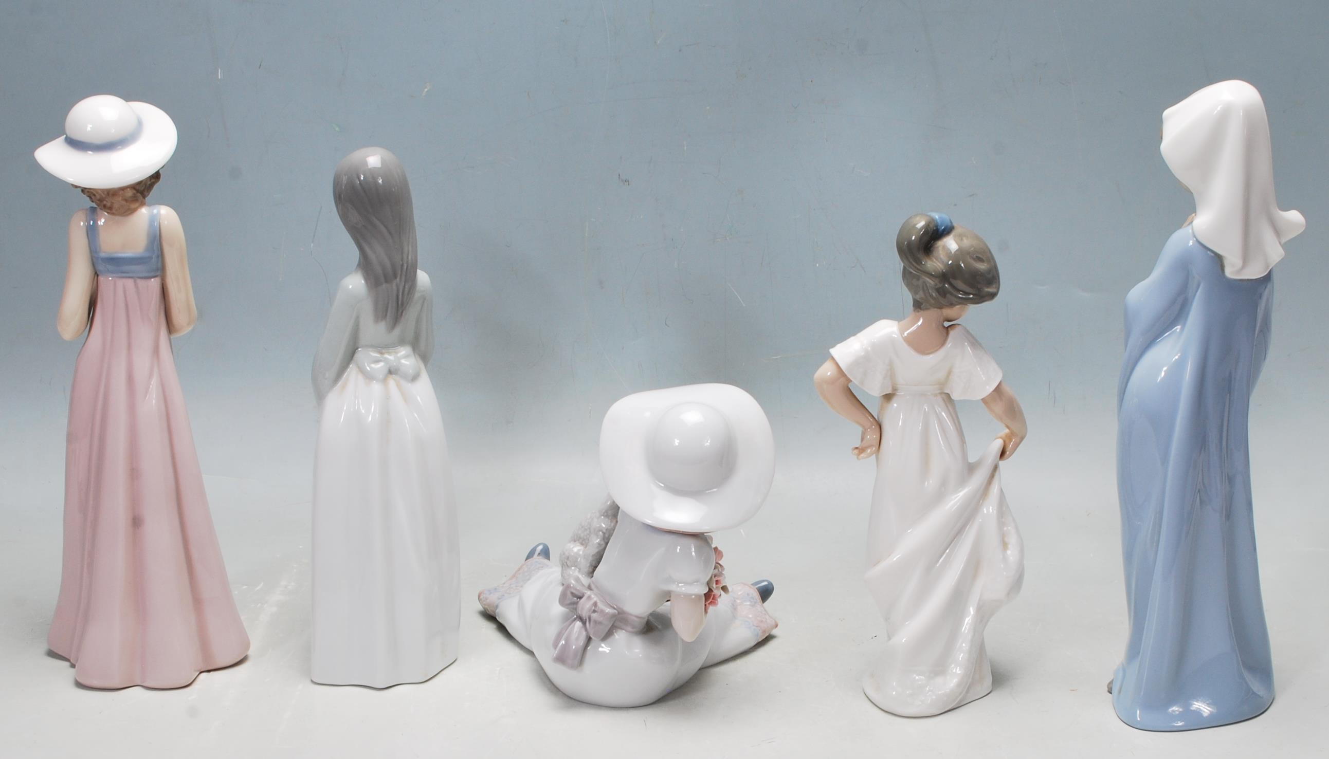 COLLECTION OF LATE 20TH CENTURY NAO FIGURINES - Image 3 of 10