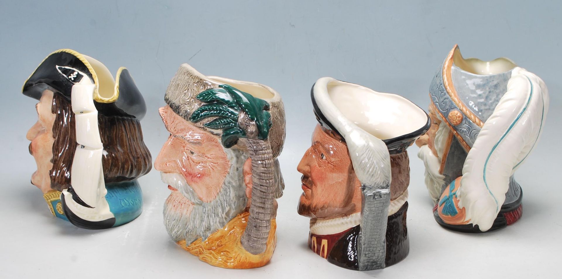 FOUR ROYAL DOULTON CHARACTER JUGS / TOBY JUGS - Image 4 of 6