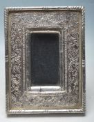 MID 20TH CENTURY INDIAN SILVER PHOTO FRAME