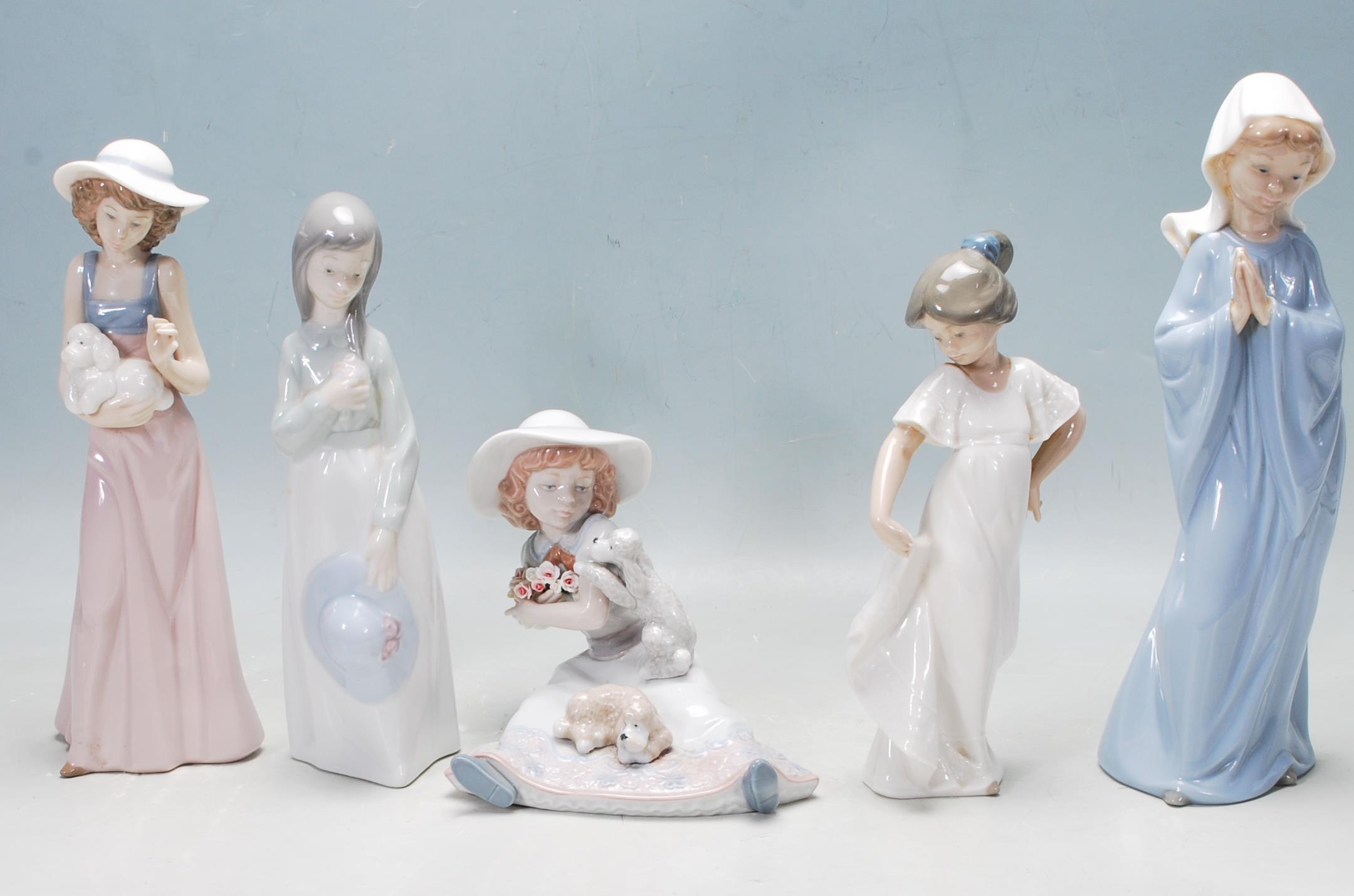 COLLECTION OF LATE 20TH CENTURY NAO FIGURINES - Image 2 of 10