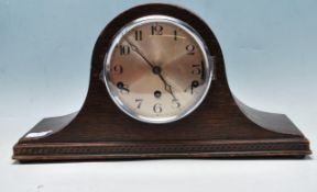 ANTIQUE C1920S NAPOELEON HAT STYLE MANTEL CLOCK