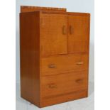 E-GOMME - MID CENTURY G-PLAN OAK TALLBOY CABINET