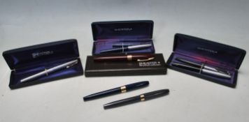 COLLECTION OF LATE 20TH CENTURY SHEAFFER PENS