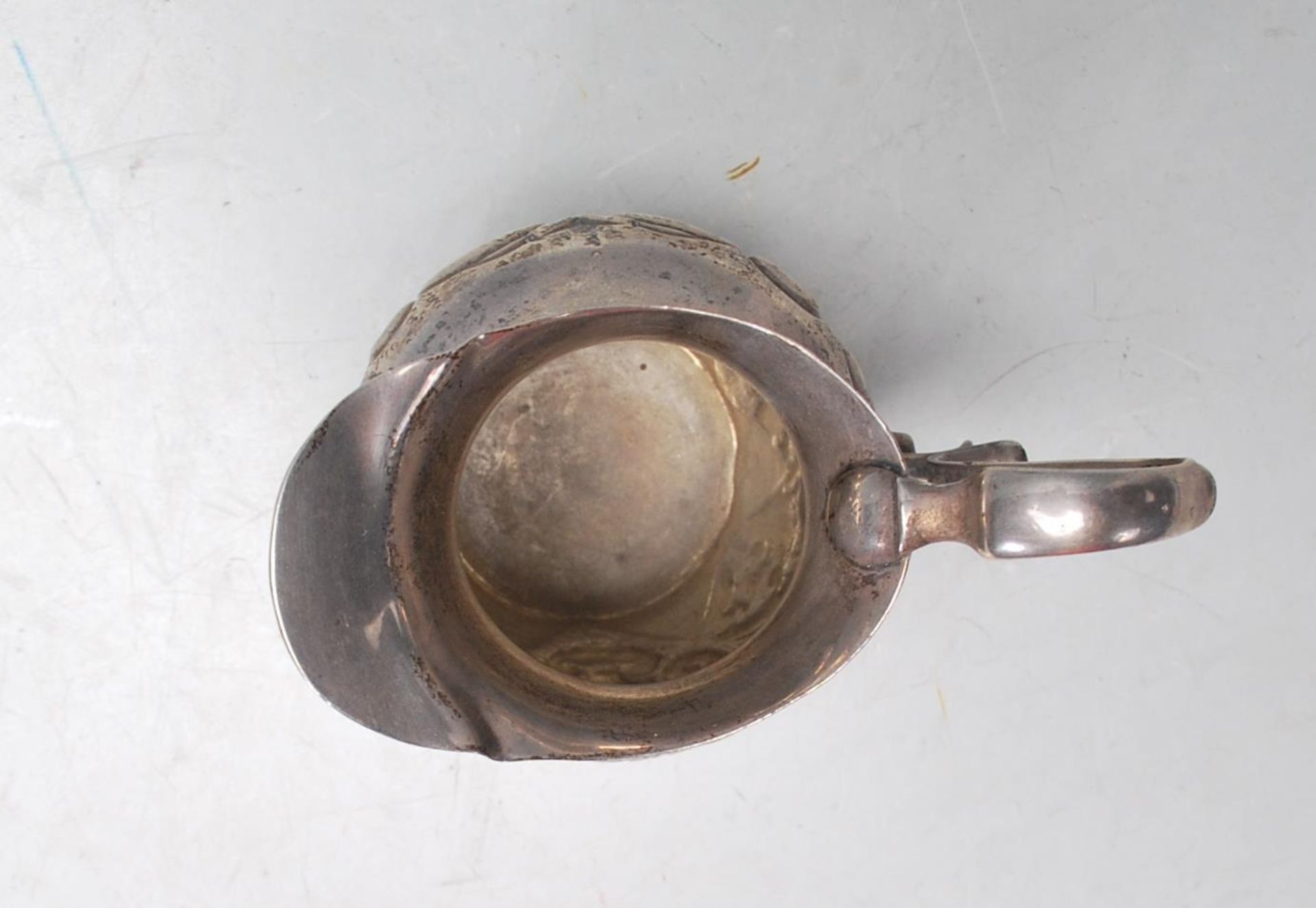 ANTIQUE HALLMARKED STERLING SILVER CREAMER JUG - Image 5 of 6