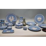 COLLECTION OF LATE 20TH WEDGWOOD JASPERWARE