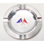 SECOND WORLD WAR SILVER AND ENAMEL CHIMERA ASHTRAY