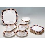 A MID 20TH CENTURY VINTAGE FINE BONE CHINA TEA SERVICE