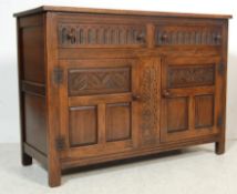 JAYCEE / OLD CHARM SOLID OAK SIDEBOARD DRESSER