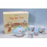 WHITTARD OF CHELSEA CHINA TEA FOR 2 SET