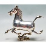 20TH CENTURY CHINESE SILVER GANSU HORSE