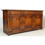 TITCHMARSH & GOODWIN LARGE OAK SIDEBOARD DRESSER