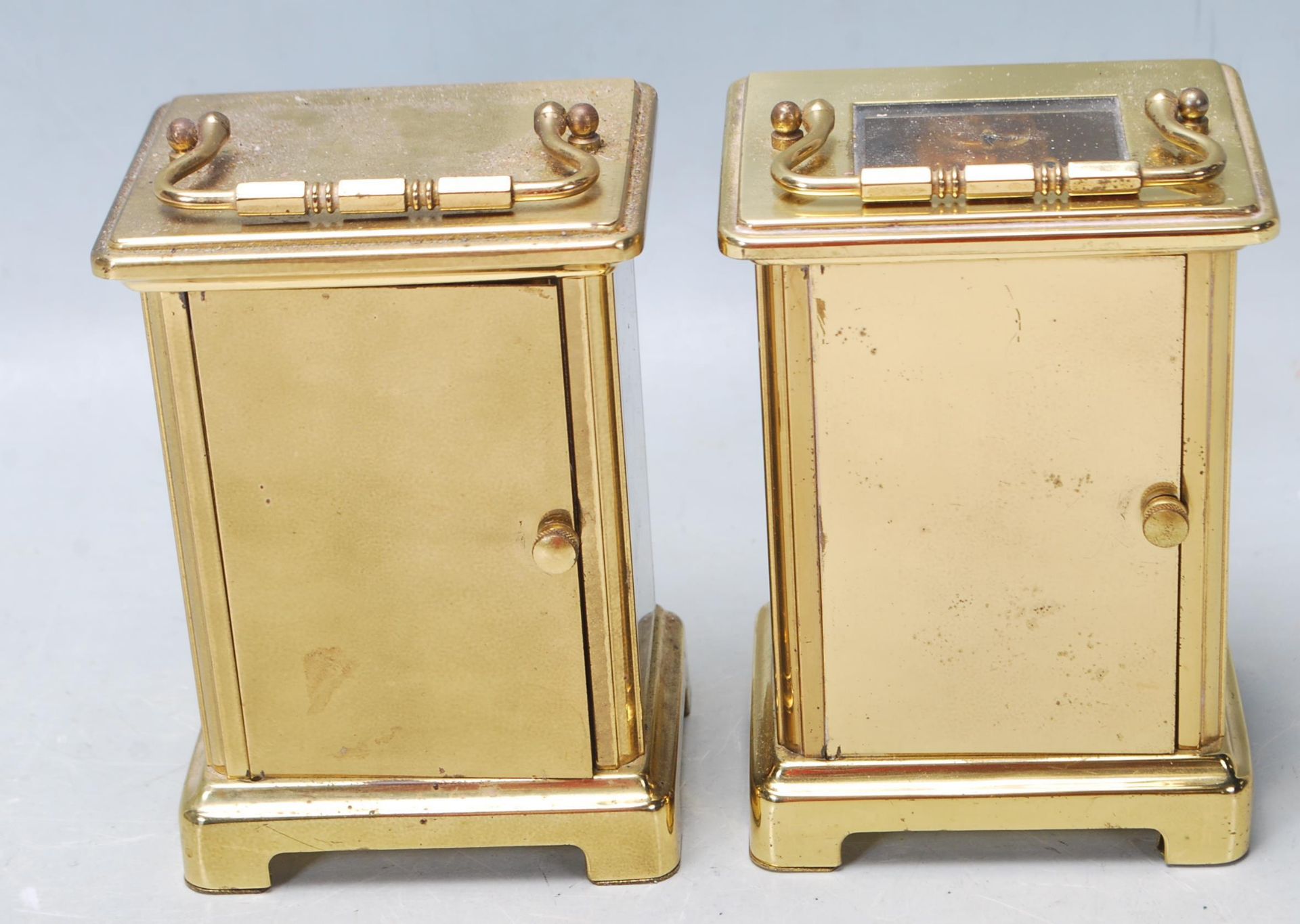 TWO VINTAGE BAYARD CARRIAGE CLOCKS - Image 3 of 5