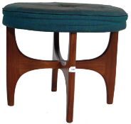 RETRO 1960’S G PLAN DRESSING TABLE STOOL WITH CIRCULAR SEAT