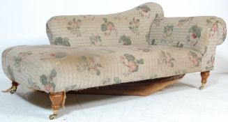 ANTIQUE VICTORIAN STYLE LATE 20TH CENTURY CHAISE LONGUE / DAYBED