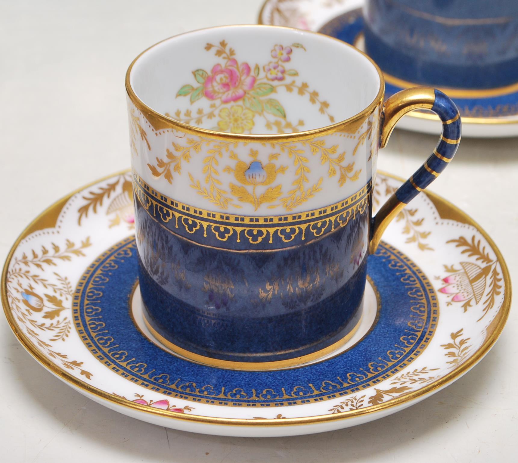 SIX PERSONS SPODE COPELAND CHINA TEA SERVICE - Image 3 of 10