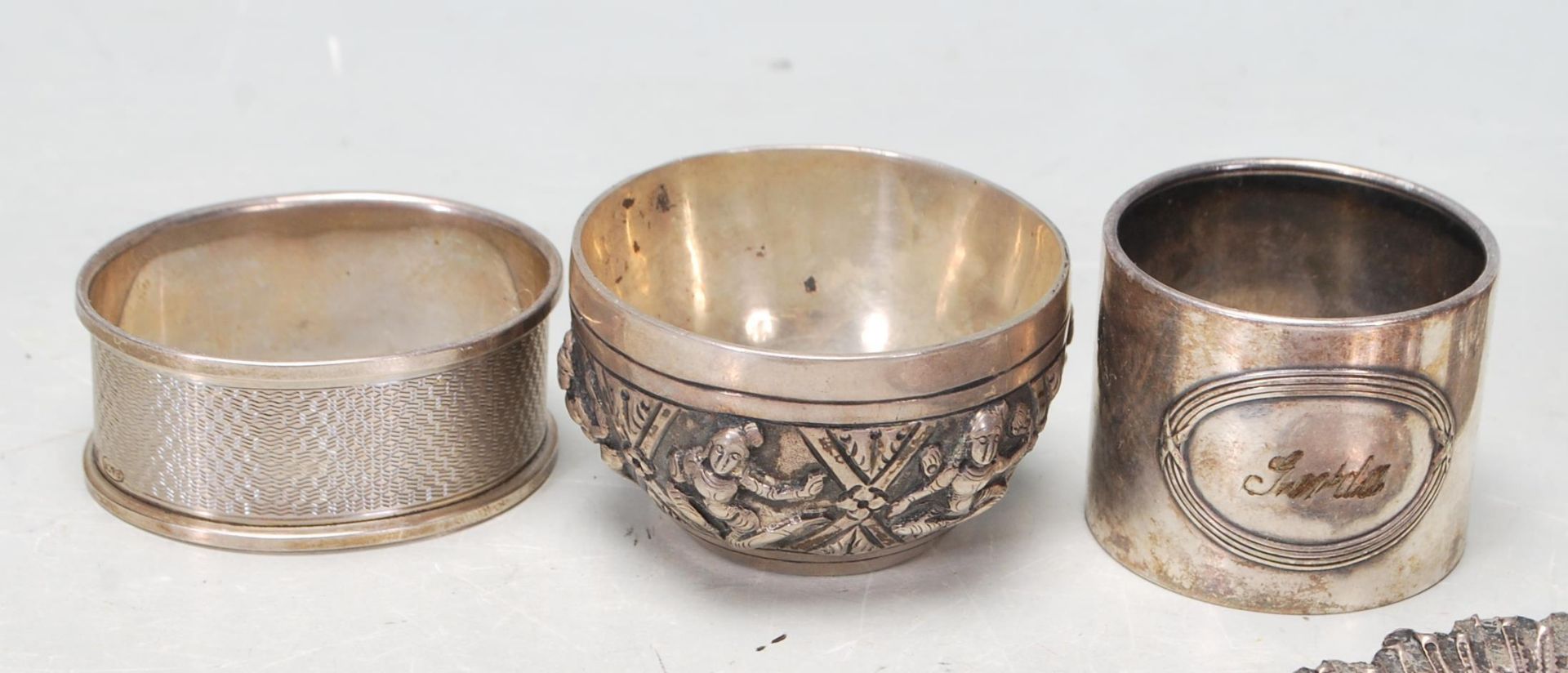 COLLECTION OF SILVER HALLMARKED ITEMS - 20TH CENTURY - Image 4 of 8