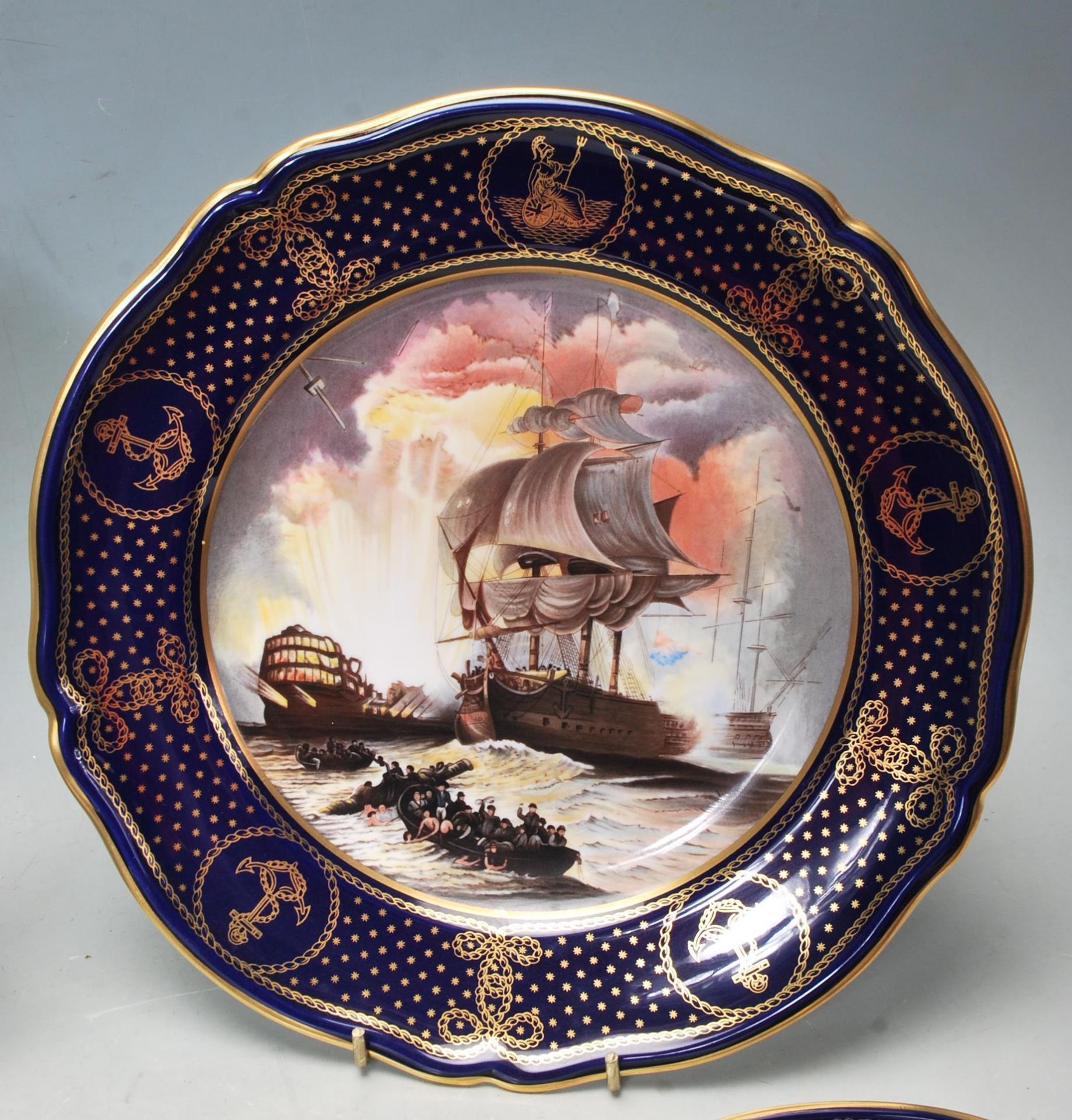 SPODE LIMITED EDITION COLLECTORS PLATES BRITISH MARITIME - Image 3 of 12