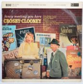 BING CROSBY - 'FANCY MEETING YOU HERE' SIGNED VINYL LP