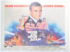 JAMES BOND 007 - NEVER SAY NEVER AGAIN - ORIGINAL PREMIERE BOARD