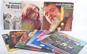 COLLECTION OF AUTOGRAPHED VINYL RECORD LPS