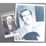 GEORGE COLE - MINDER - AUTOGRAPHED PHOTOGRAPHS