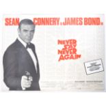 JAMES BOND 007 - NEVER SAY NEVER AGAIN - ORIGINAL PREMIERE BOARD