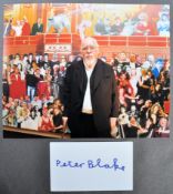 THE BEATLES - ARTIST PETER BLAKE - AUTOGRAPH & PHOTO