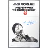 ONE FLEW OVER THE CUCKOO'S NEST - LOUISE FLETCHER - SIGNED 18X12"