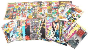 COLLECTION OF VINTAGE UK & US MARVEL AND DC COMICS