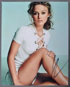 KIERA KNIGHTLEY - PIRATES OF THE CARIBBEAN - SIGNED PHOTO