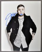 JAMES ARTHUR - ENGLISH SINGER - AUTOGRAPHED PHOTOGRAPH