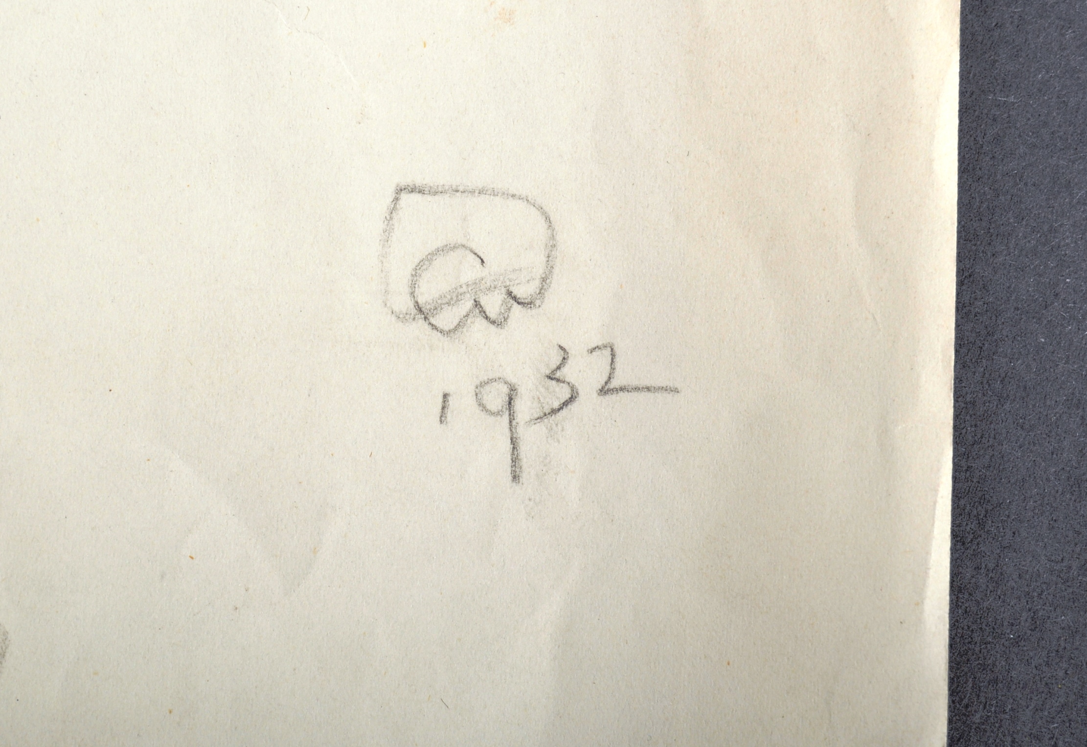 CLARE WINSTEN (1894-1989) - MAHATMA GANDHI - ORIGINAL SKETCH ON PAPER - Image 4 of 5