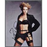 NELL MCANDREW - ENGLISH MODEL - AUTOGRAPHED PHOTOGRAPH