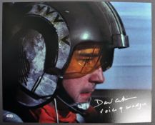 STAR WARS - DAVID ANKRUM - AUTOGRAPHED 8X10" PHOTOGRAPH